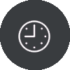 icon highlighting that this storage facility offers convenient access hours for your storage unit.