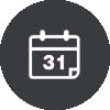 icon highlighting that this storage facility offers month to month leases.